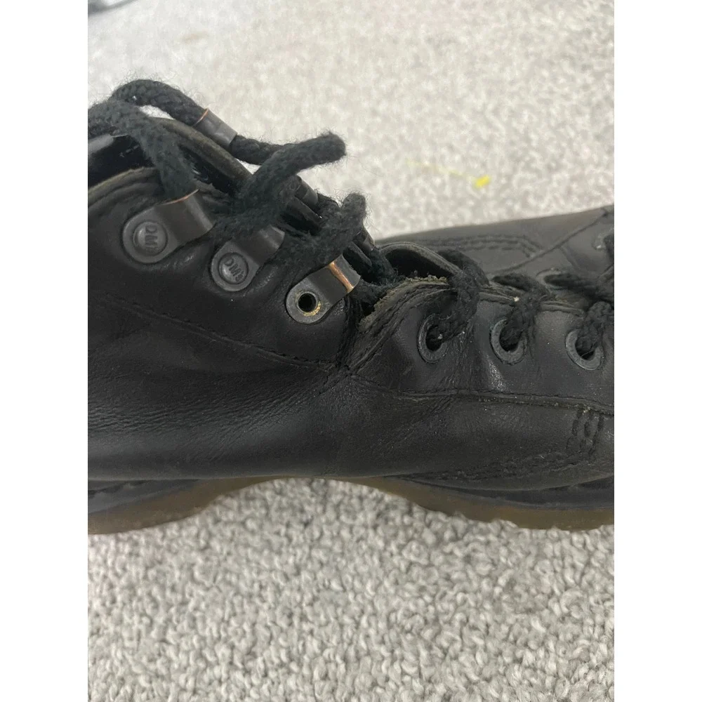 Dr. Martens 8287 Black Leather Ankle Work Boots Mens Size 15 US Lug Sole Gothic